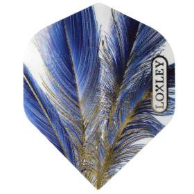 Piórka do darta Loxley Blue Gold Feather Standard No2