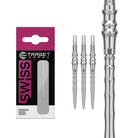 Groty Target Japan Premium Swiss Point Silver 30mm