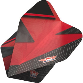 Piórka do darta Bull's NL Lightning Red Standard No2