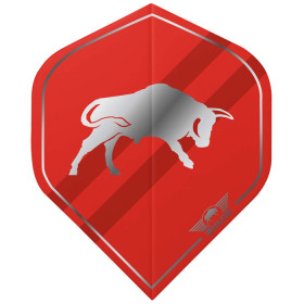 Piórka do darta Bull's NL Retro Red No2