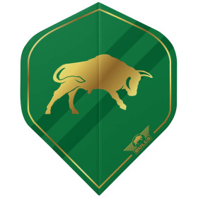 Piórka do darta Bull's NL Retro Green No2