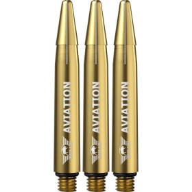 Shafty Aluminiowe Bull's NL Aviation Short Złote Gold