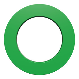 Opona ochronna do tarczy do darta Bull's NL Zielona Green