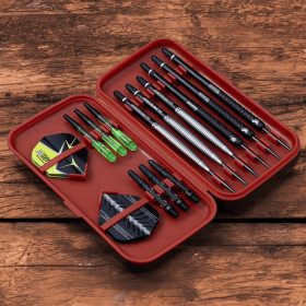 Etui na lotki Harrows Slim Case Red Czerwone