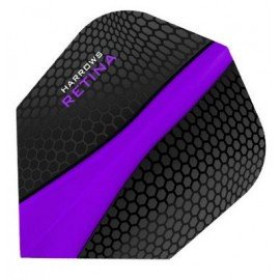 Piórka do darta Harrows Retina No2 Fioletowe Purple 3szt.