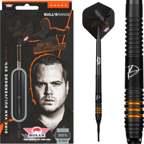 Lotki do darta Bull's NL Dirk Van Duijvenbode E2 90% 20g soft