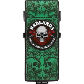 Etui na lotki Shot Inked Badlands Green Zielone