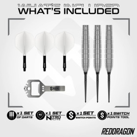 Lotki Red Dragon Luke Humphries TX1 Pioneer Switch Point 90% 22g