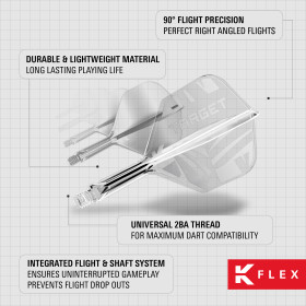 KFlex Target KFlex Flight Clear Przeroczyste Inter No6