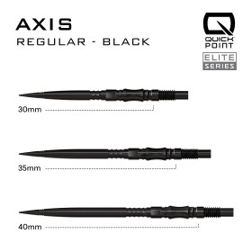 Groty Harrows Axis Quick Point Black Czarne 35mm